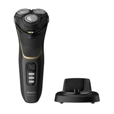 Бритва PHILIPS S3333/54 черный/золотистый (реж.эл.:3 питан.:аккум.) — фото 2