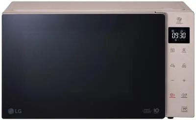 Микроволновая печь LG MW25R35GISH бежевый/черный  [1000w /25л /сенсор /инвертор] — фото 1