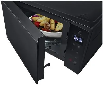 Микроволновая печь LG MS2032GAS черный  [сенсор /ручка /20л /700w] — фото 8