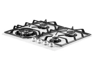 Поверхность газовая KUPPERSBERG FG 62 W белый (стекло, чугун, WOK) — фото 2