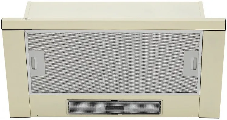 Вытяжка встраиваемо-выдвижная KRONA KAMILLA Slim 600 ivory (1 мотор) — фото 2