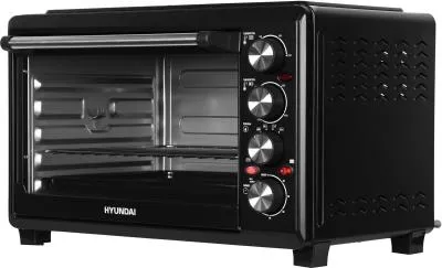 Мини-печь HYUNDAI MIO-HY086  (38л) 1600w /черный <КОНВЕКЦИЯ /2 КОНФОРКИ> — фото 6