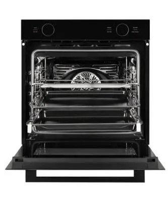 Духовой шкаф электрический KUPPERSBERG HT 612 Black (стекло, сенсор, телескоп) — фото 2