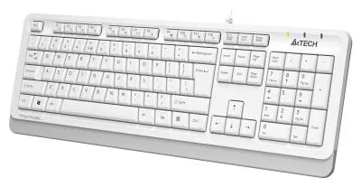 Клавиатура A4Tech Fstyler FKS10 белый/серый USB (FKS10 WHITE) — фото 7