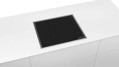 Поверхность стеклокерамическая BOSCH PKE645BB2E черный — фото 4