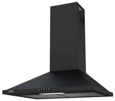 Вытяжка каминная купольная KRONA BELLA 600 BLACK push button черный (550 м.куб/ч) 