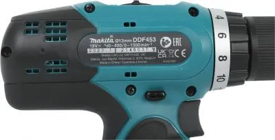 Дрель-шуруповерт MAKITA DDF453RFE аккум. патрон:быстрозажимной (кейс в комплекте) — фото 14