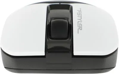 Мышь A4Tech Fstyler FG12S Panda белый/черный оптическая (1200dpi) silent беспроводная USB (3but) — фото 4