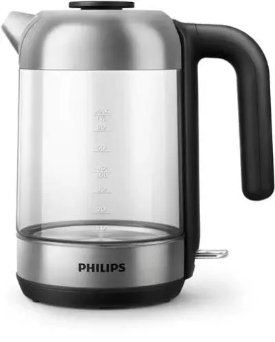 Чайник Philips HD9339/80 серебристый/черный — фото 1