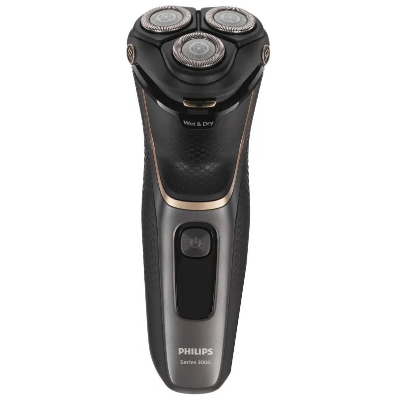 Бритва PHILIPS S3333/54 черный/золотистый (реж.эл.:3 питан.:аккум.)... — фото 1