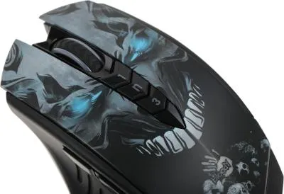 Мышь A4Tech Bloody R80 Plus Skull черный/рисунок оптическая (5000dpi) беспроводная USB (7but) (R80 PLUS (SKULL)) — фото 16
