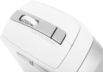 Мышь A4Tech Fstyler FB35 белый/серый оптическая (2000dpi) беспроводная BT/Radio USB для ноутбука (6but) — фото 8
