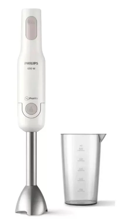 Блендер погружной PHILIPS HR2534/00 белый/нержавеющая сталь