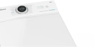 Стиральная машина вертикальная MIDEA MF100T80BS/W-RU белый (8 кг,пар,инвертор) — фото 4
