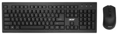 Клавиатура + мышь ACER OKR120 черный USB беспроводная (ZL.KBDEE.007) — фото 1