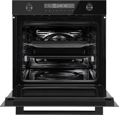 Духовой шкаф электрический WEISSGAUFF EOM 751 PDB Black Edition черный — фото 2