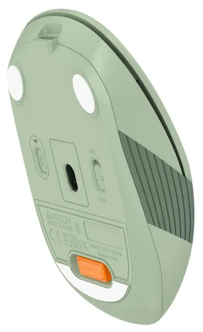 Мышь A4Tech Fstyler FB10C зеленый оптическая (2400dpi) беспроводная BT/Radio USB (4but) (FB10C MATCHA GREEN) — фото 16