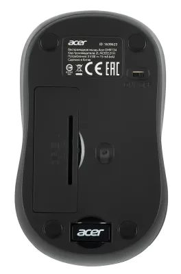 Мышь ACER OMR134 серый оптическая (1000dpi) беспроводная USB для ноутбука (2but) (ZL.MCEEE.01H) — фото 2