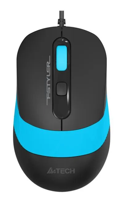Клавиатура + мышь A4 Fstyler F1010 клав:черный/синий мышь:черный/синий USB Multimedia — фото 10