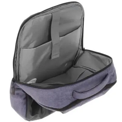 Рюкзак для ноутбука 15,6" XIAOMI Commuter Backpack Light Blue голубой (BHR4905GL)  — фото 6