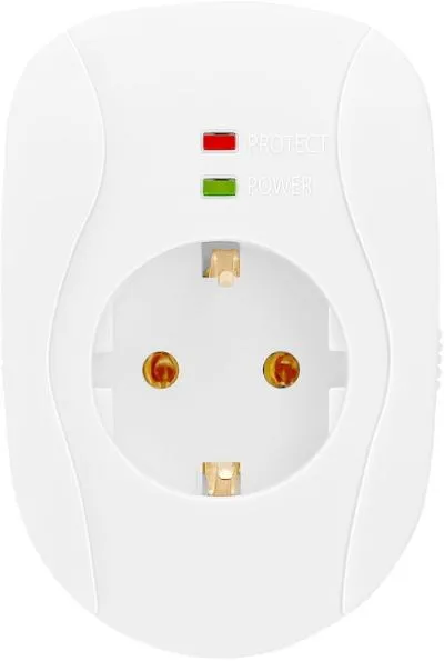 Сетевой фильтр BURO 100SH-Plus-W (1 розетка) белый (коробка) — фото 1