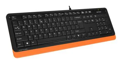 Клавиатура + мышь A4 Fstyler F1010 клав:черный/оранжевый мышь:черный/оранжевый USB Multimedia — фото 8