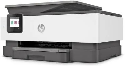 МФУ струйный HP OfficeJet 8023 (1KR64B) A4 Duplex WiFi USB RJ-45 черный/белый — фото 2