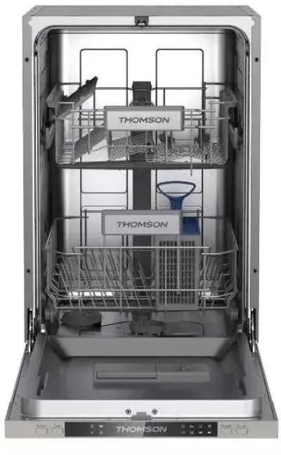 Встраиваемая посудомоечная машина 45см THOMSON DB30S52I01 (2корз,9комлп,5 прогр) — фото 1