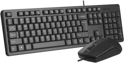 Клавиатура + мышь A4TECH KR-3330 черный черный USB — фото 2