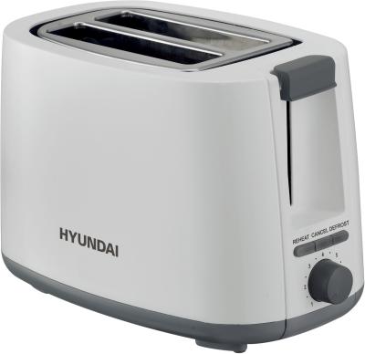 Тостер HYUNDAI HYT-2301 белый/серый