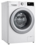 Стиральная машина фронтальная LG F2V3HS4W белый/серебристый (7кг, пар, дозагрузка)