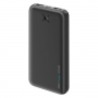 Мобильный аккумулятор DEPPA NRG Power 10000 mAh, 2.1A, 2xUSB, компактный, серый (33550),,,