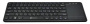 Клавиатура OKLICK 830ST черный USB беспроводная slim Multimedia Touch